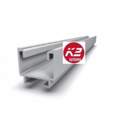 Sina aluminiu fixare panouri 3.65 m,  K2 Systems AG
